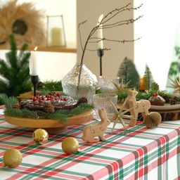 Скатерть Этель Holiday decoration, 149?180 см, хлопок 100%, репс 210 г/м?
