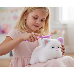 Кошка "Мяу" в коробке