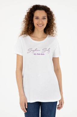 Футболка U. S. Polo Assn женская белая - U.s. polo assn фото 10