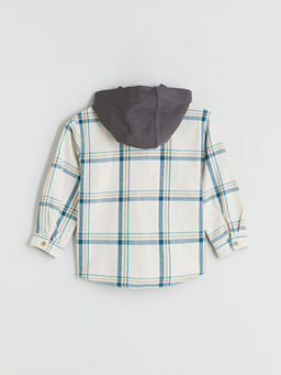 Kap??onlu Ekose Erkek ?ocuk G?mlek