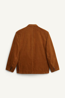LIMITED EDITION RELAXED FIT CORDUROY SUIT BLAZER - Zara фото 7