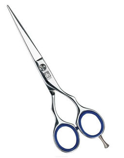 Dewal Парикмахерские ножницы прямые / Profy Step 2433/5.5, синий