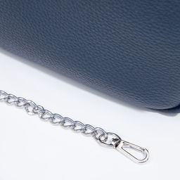 Сумка женская TEXTURA, саквояж, маленький размер, цвет синий  фото 4