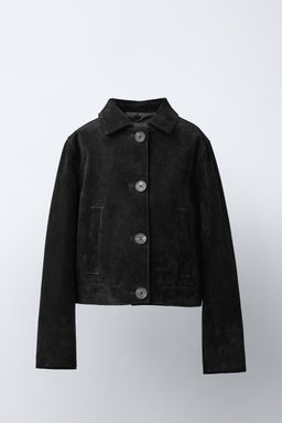 CAZADORA 100% PIEL / Negro