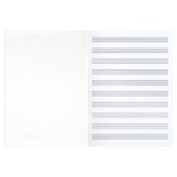 Цена за 3 шт. Тетрадь для нот 8 л. арт. 60318 ВЕСЕЛЫЙ ОРКЕСТР - Феникс+ фото 2