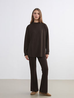 Dik Yaka Kad?n Sweatshirt Tunik