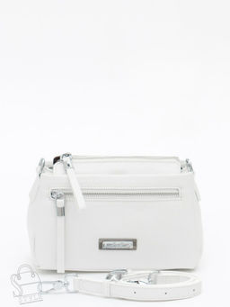 Сумка женская кожаная 1025CH white Polina&Eiterou