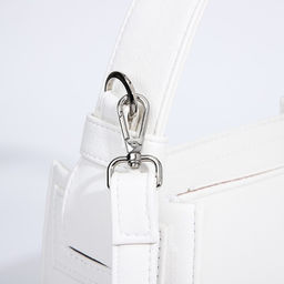 Сумка-тоут TEXTURA на молнии, цвет белый  фото 4