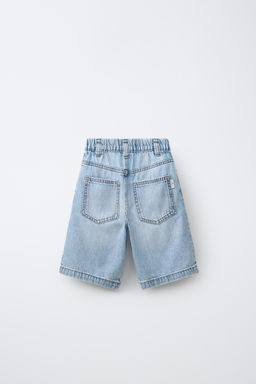 BERMUDA BAGGY DENIM / Azul - Zara фото 2