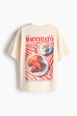 Camiseta oversize con motivo estampado - H&m фото 14