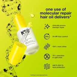 *K18 Масло-бустер для молекулярного восстановления волос HAIR Molecular Repair Hair Oil, 30ml