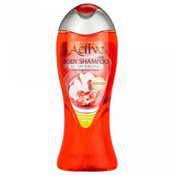 Гель для душа "Active" 400мл, 8,5х4х21,5см, "Орхидея" с витамином B5, Natural (Иран)