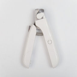 Умный когтерез для животных, с пилкой, LED фонарём и контейнером для когтей, на батарейках - Simaland фото 4