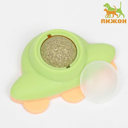 Игрушка для кошек с кошачьей мятой НЛО, 6 см