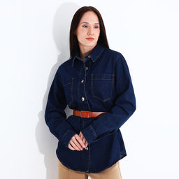 Ремень женский, ширина 2.8 см, пряжка металл, цвет оранжевый - Simaland фото 3