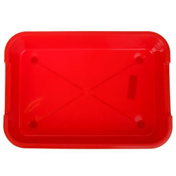 Туалет средний без сетки 36 х 26 х 6,5 см, красный - Simaland фото 2