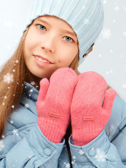 Варежки детские на шнурке Kim Lin  фото 2