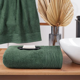 Полотенце махровое Модерн (оливковый) 50*90/1 шт. - 50*90 Махровые полотенца Арт Дизайн (Узбекистан)  фото 2