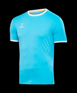 Футболка футбольная JOGEL CAMP Origin, бирюзовый/белый, детский