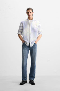 COTTON - LINEN SHIRT - Zara фото 41