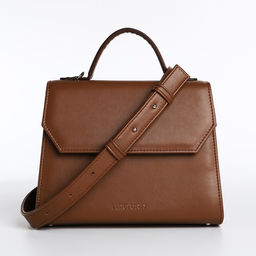 Сумка женская TEXTURA, мессенджер, средний размер, цвет коричневый