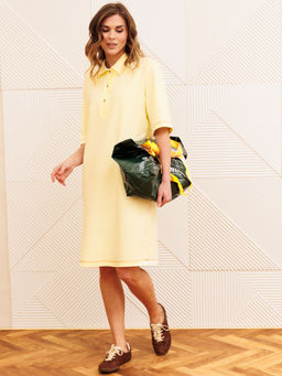 Платье Gizart 5394 сливочное масло  фото 8