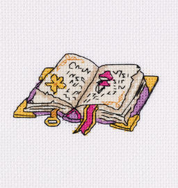 Klart набор для вышивания 12-049 Магическая книга 12 х 8.5 см