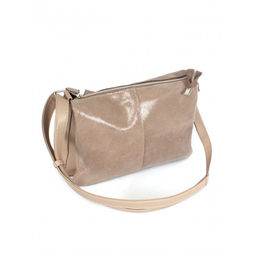 Сумка женская натуральная кожа ADEL-230/3в/ММ (отделка ИСК/КОЖА), 5отд, плеч/рем. капучино 263740
