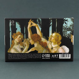 Цена за 5 шт. Ластик художественный Black Edition Botticelli 44×10×26mm
