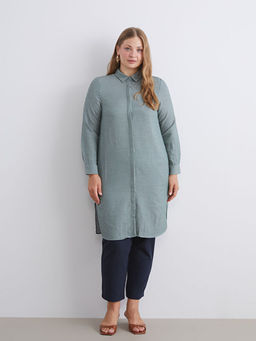 ?izgili Kad?n G?mlek Tunik