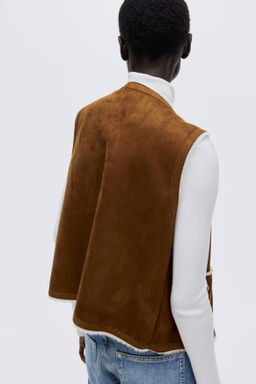 Chaleco con forro de peluche - H&m фото 4