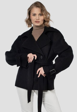 Пальто женское демисезонное (пояс)