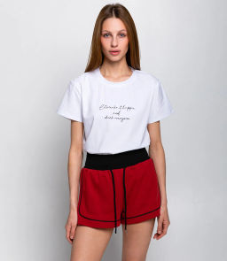 Шорты #КТ1238 (2), красный