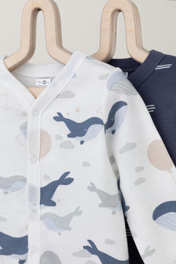 Crockid _ К 300450-2уп/сказочные киты,штиль набор кофточка яс  фото 3