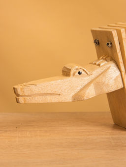 Сувенирный музыкальный инструмент трещотка Ящерица, 25?8?4 см - Simaland фото 5