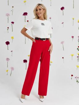 Базовая футболка 95% хлопок, 5% эластан (197-41)