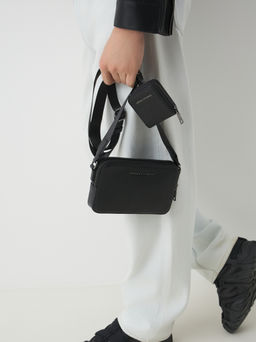 Мужская сумка через плечо ARMANI EXCHANGE CLUBBING Артикул 4368444, черный  фото 5