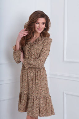 Платье AMORI 9554 темно-бежевый
