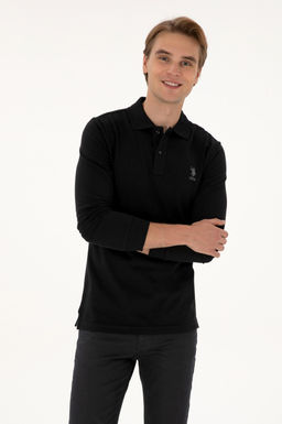 Erkek Siyah Basic Sweatshirt Sepette S_rpriz _ndirim - U.s. polo assn фото 3