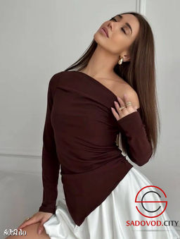 Лонг женский с открытыми плечами - Bruno фото 5