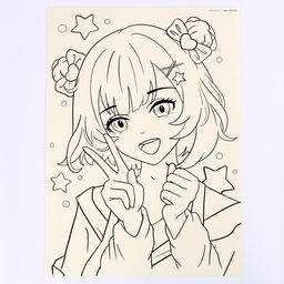 Набор для скетчинга Девочка и птица, на акварельной бумаге - Школа талантов фото 5