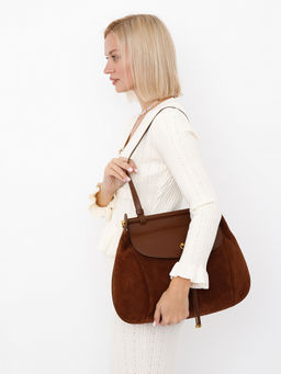 Сумка 1044M brown Polina&Eiterou