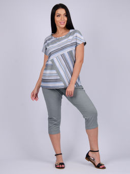 Костюм "Монако" оливка, трикотаж