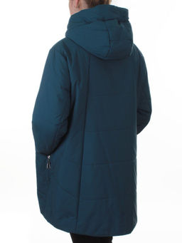 B-617 BLUE Куртка демисезонная женская (100 гр. холлофайбер)