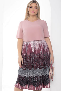 Платье Кэри (пыльная роза) П8990 - Lt collection фото 6