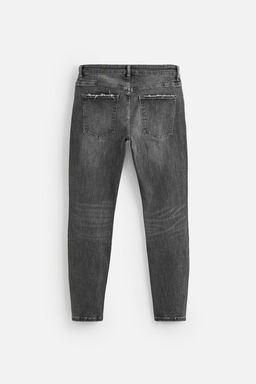 RIPPED SKINNY FIT JEANS - Zara фото 28