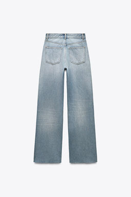 TRF WIDE-LEG HIGH-WAIST JEANS - Zara фото 35