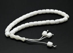 Четки православные бочонок 12*11мм цв. белый, 39см