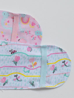Распашонка для малышей из тонкого хлопка, зелёный - Lesi kids фото 4