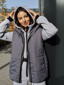 Жилет Base женский, серый